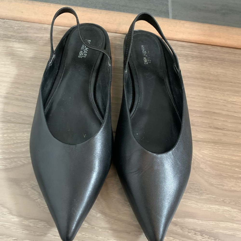 MK flat sling back shoes